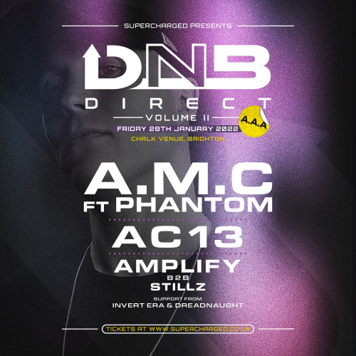 Supercharged: DNB Direct Volume II ft A.M.C, AC13 & Amplify